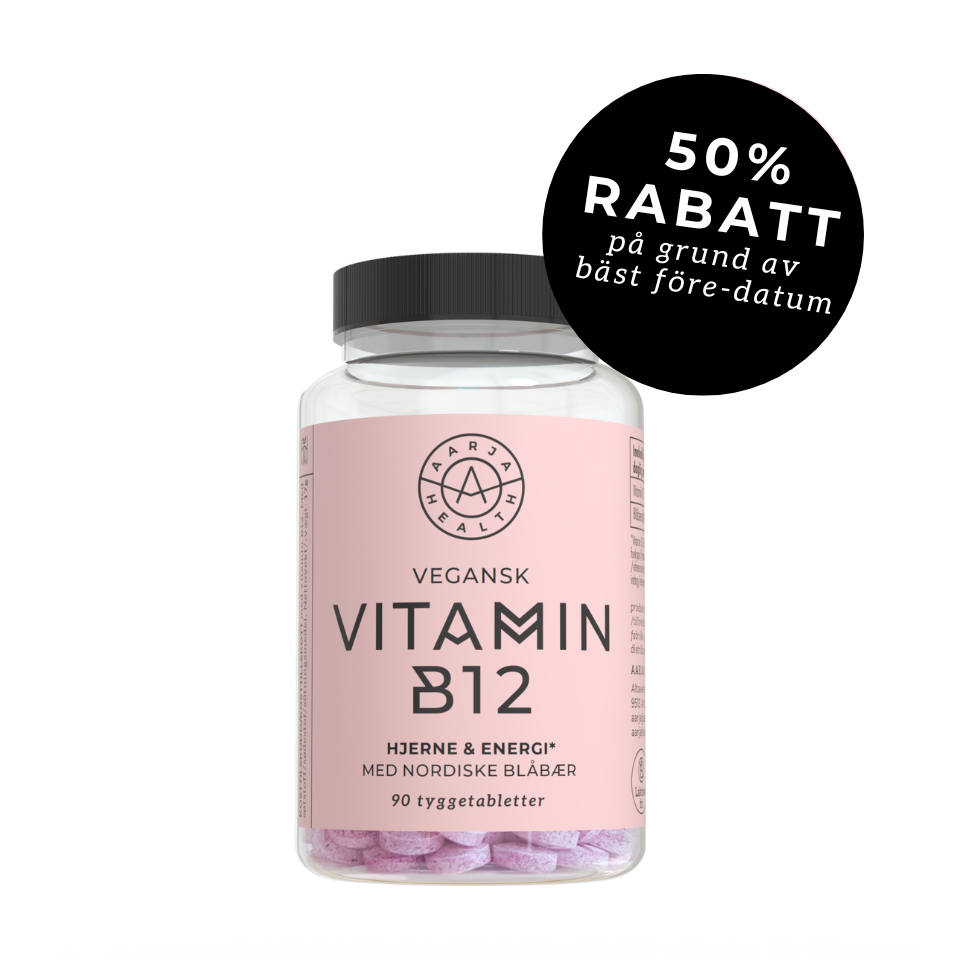 VITAMIN B12 + BLÅBÄR (VEGAN)